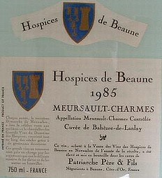 HOSPICES DE BEAUNE MEURSAULT-CHARMES