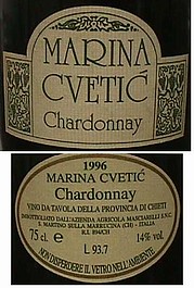 CHARDONNAY MARINA CVETIC