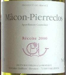 MACON-PIERRECLOS