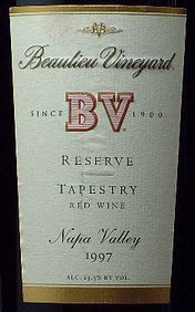 BEAULIEU VINEYARD RESERVE "TAPESTRY"