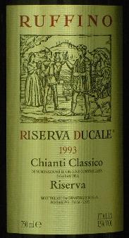 RISERVA DUCALE  RUFFINO