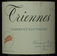 TRIENNES CABERNET SAUVIGNON