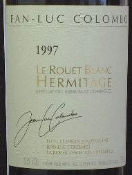 HERMITAGE LE ROUET BLANC  JEAN-LUC COLOMBO