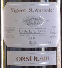 CALUSO VIGNOT S.ANTONIO  ORSOLANI