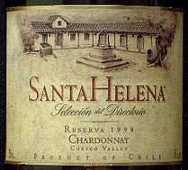 SANTA HELENA SELECCION  CURICO VALLEY  CHARDONNAY