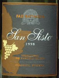 VERDICCCHIO "SAN SISTO" FAZI BATTAGLIA