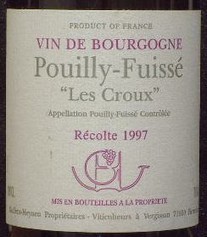 POUILLY-FUISSE "LES CROUX"
