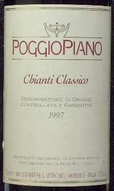 CHIANTI CLASSICO  POGGIOPIANO