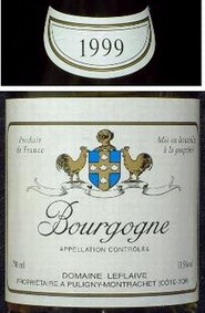 AC BOURGOGNE  DOMAINE LEFLAIVE