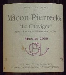 MACON-PIERRECLOS "LE CHAVIGNE"