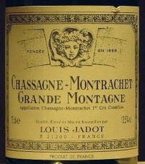 CHASSAGNE-MONTRACHET 1er GRANDE MONTAGNE LOUIS JADOT