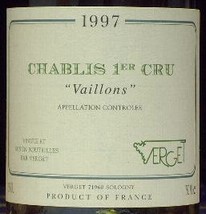 CHABLIS 1ER CRU "VAILLONS"