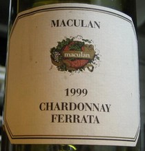 CHARDONNAY FERRATA MACULAN