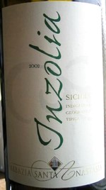 INZOLIA SANTA ANASTASIA