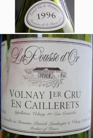 VOLNAY 1ER EN CAILLERETS LA POUSSE D'OR
