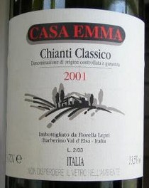 CHIANTI CLASSICO CASA EMMA