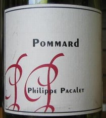 POMMARD VIEILLES VIGNES PHILIPPE PACALET