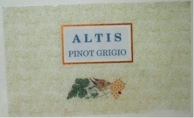 ALTIS PINOT GRIGIO PIERPAOLO PECORARI
