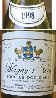 BLAGNY 1er CRU SOUS LE DOS D'ANE
