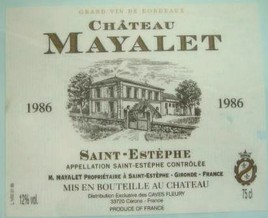 CHATEAU MAYALET