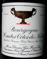 BOURGOGNE HAUTES COTES DE NUITS