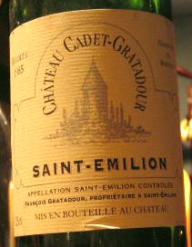 CHATEAU CADET-GRATADOUR