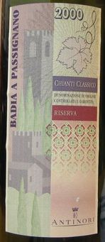 CHIANTI CLASSICO RISERVA BADIA A PASSIGNANO