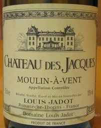 MOULIN-A-VENT CHATEAU DES JACQUES