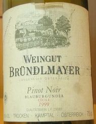 PINOT NOIR BLAUBURGUNDER "CECILE"