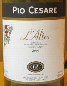 L'ALTRO PIEMONTE D.O.C. CHARDONNAY PIO CESARE