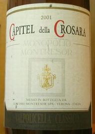 VALPOLICELLA CLASSICO CAPITEL DELLA CROSARA