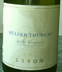 MULLER THURGAU DELLE VENEZIE I.G.T LIVON