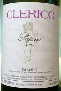 BAROLO "PAJANA" DOMENICO CLERICO
