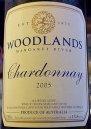 CHARDONNAY MARGARET RIVER WOODLANDS