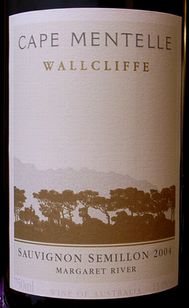 SAUVIGNON SEMILLON "WALLCLIFFE"