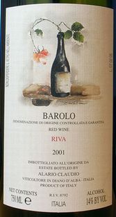 BAROLO "RIVA" ALARIO CLAUDIO 