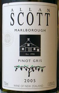 PINOT GRIS MARLBOROUGH ALLAN SCOTT