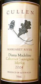 CABERNET SAUVIGNON MERLOT "DIANA MADELINE" CULLEN