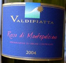 ROSSO DI MONTEPULCIANO VALDIPIATTA