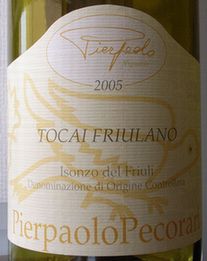 TOCAI FRIULANO PIERPAOLO PECORARI