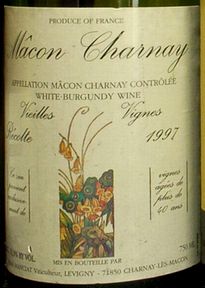 MACON-CHARNAY VIEILLES VIGNES DOMAINE JEAN MANCIAT