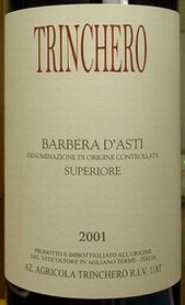 BARBERA D'ASTI SUPERIORE TRINCHERO