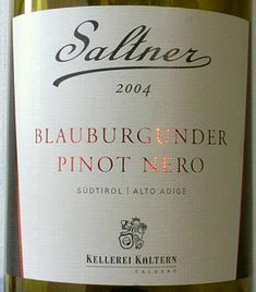 PINOT NERO SALTNER