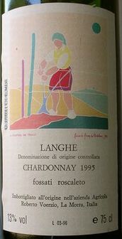 LANGHE CHARDONNAY D.O.C. FOSSATI ROSCALETO ROBERTO VOERZIO