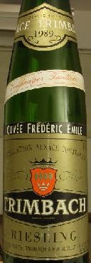 RIESLING CUVEE FREDERIC EMILE VANDANGES TARDIVES TRIMBACH