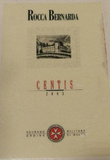 CENTIS ROCCA BERNARDA