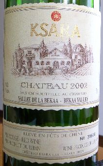 CHATEAU KSARA BEKAA VALEY