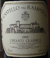 CHIANTI CLASSICO  CASTELLO DEI RAMPOLLA