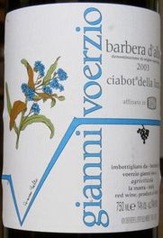 BARBERA D'ALBA CIABOT DELLA LUNA GIANNI VOERZIO