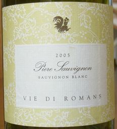 PIERE SAUVIGNON FRIULI ISONZO D.O.C. RIVE ALTE VIE DI ROMANS